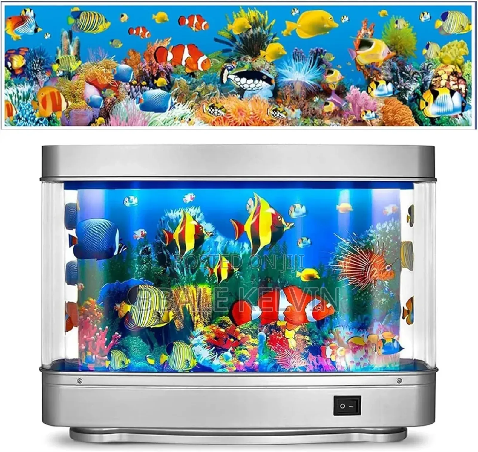 Frutiger Aero Fish Lamp
