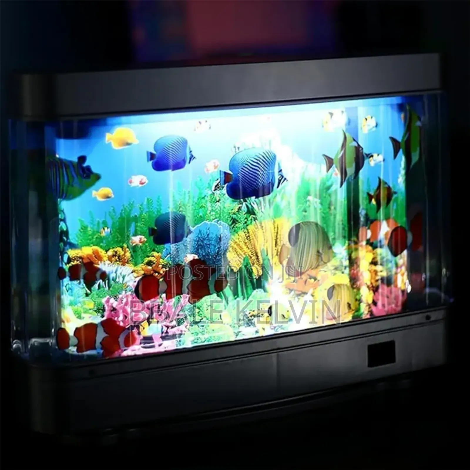 Frutiger Aero Fish Lamp