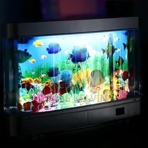Frutiger Aero Fish Lamp