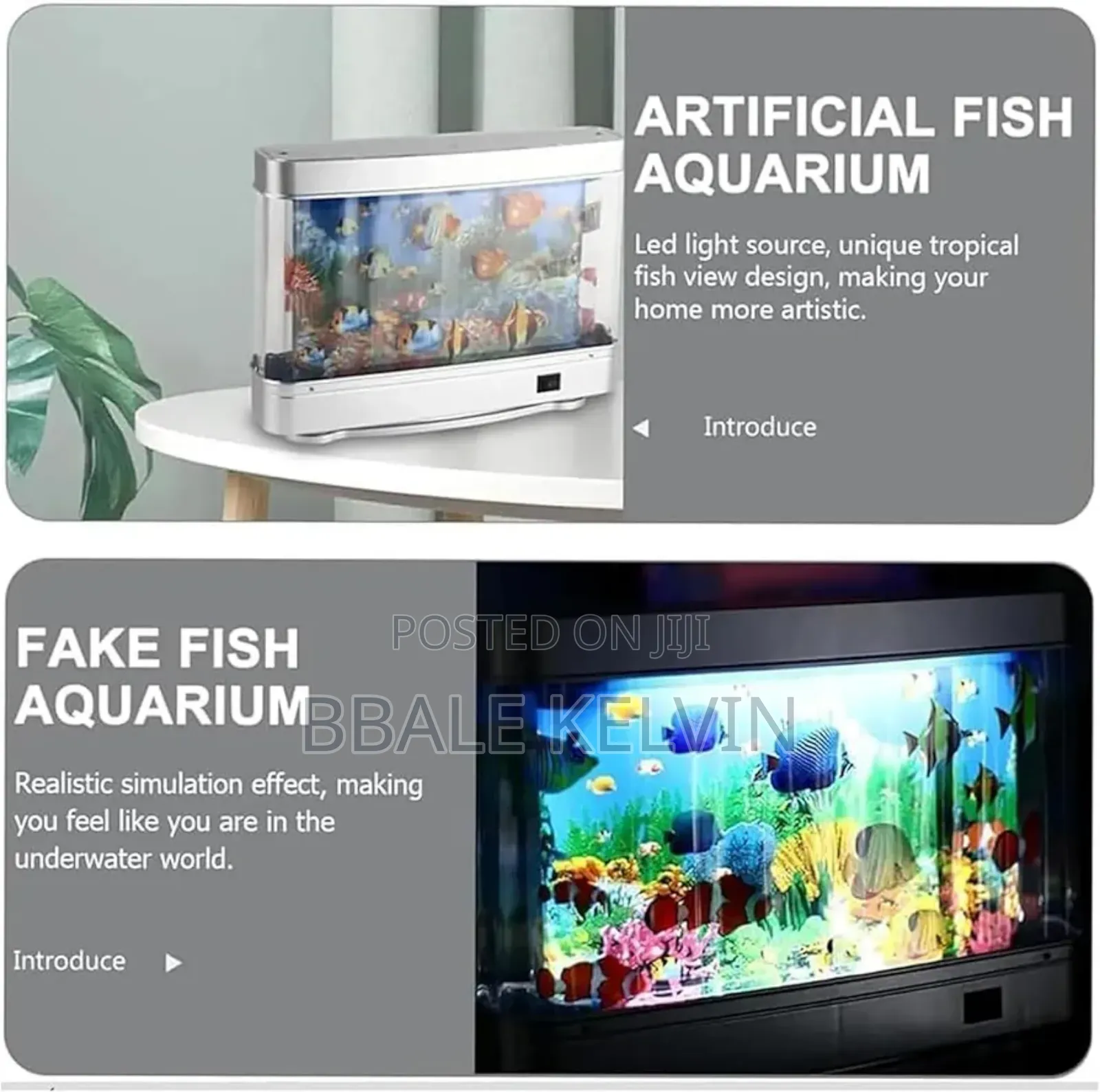 Frutiger Aero Fish Lamp