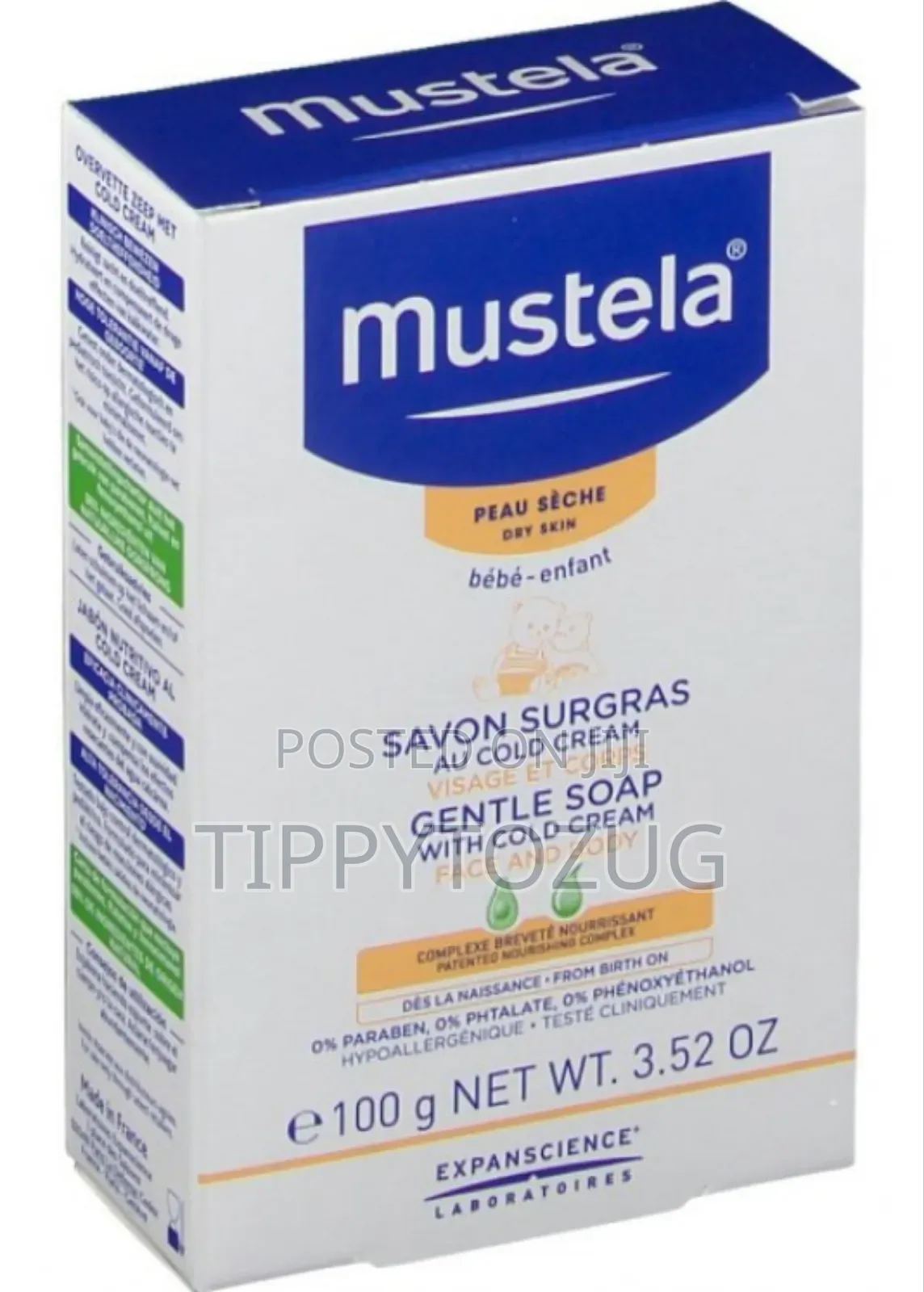 Mustela Bar Soap With Cold Cream