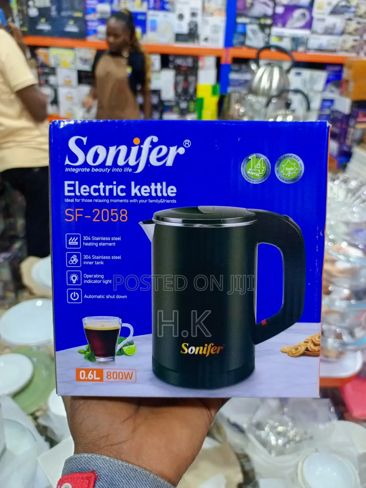Sonifer Sf-2058 Electric Kettle.