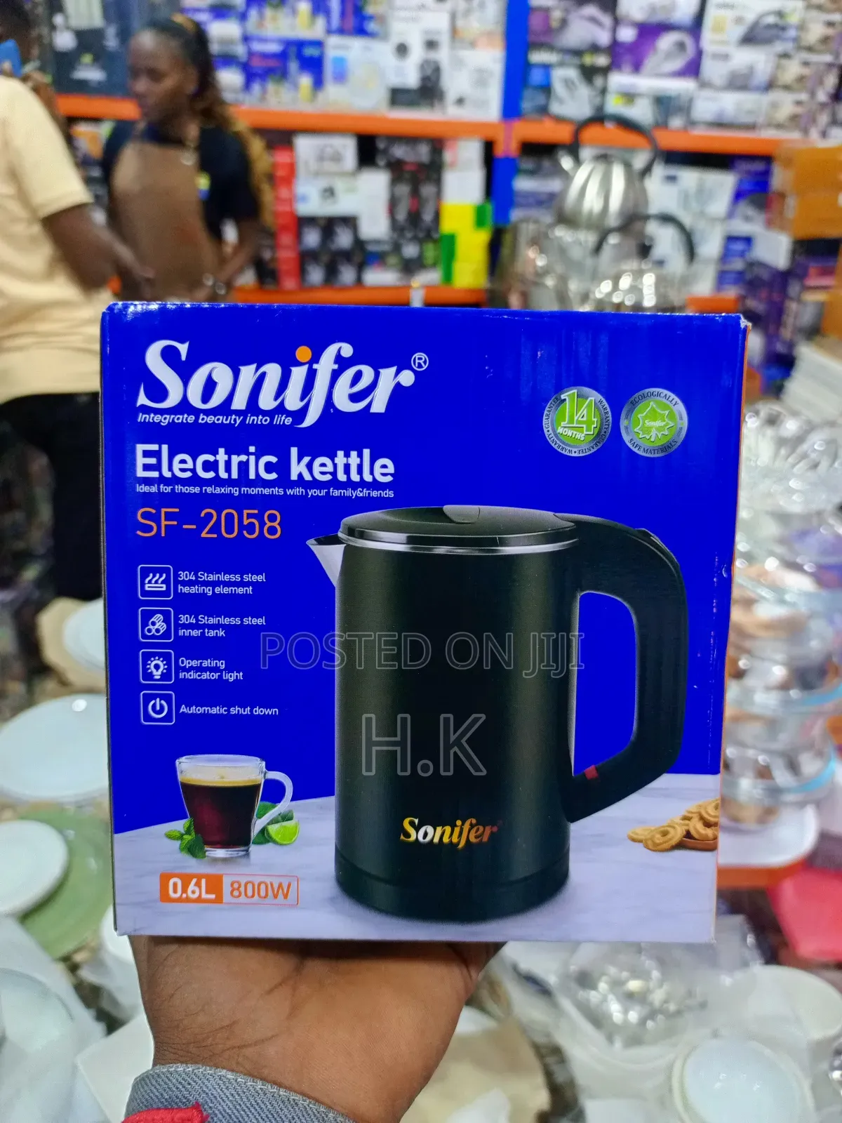 Sonifer Sf-2058 Electric Kettle.