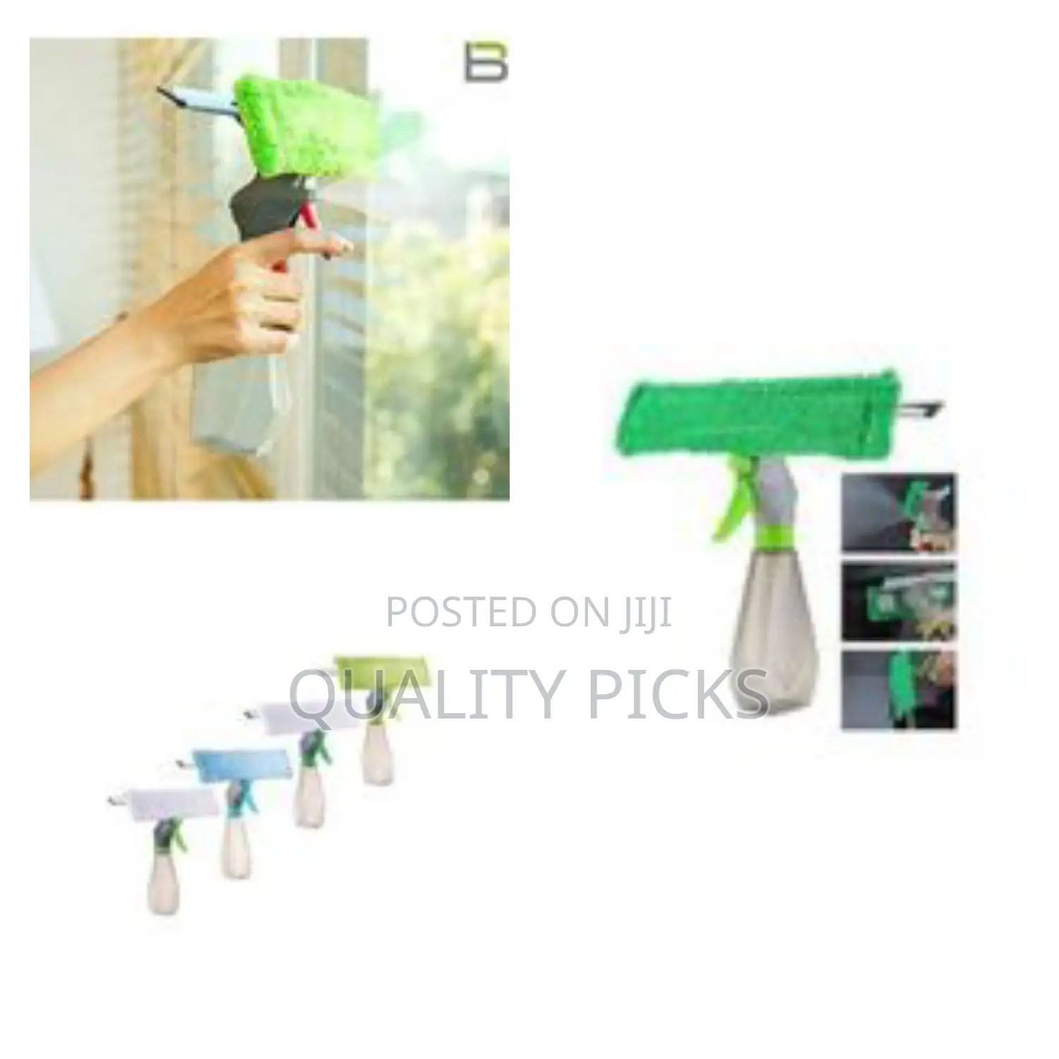 Delcasa 3-in-1 Cleaning Wiper | Window Cleaner Kit
