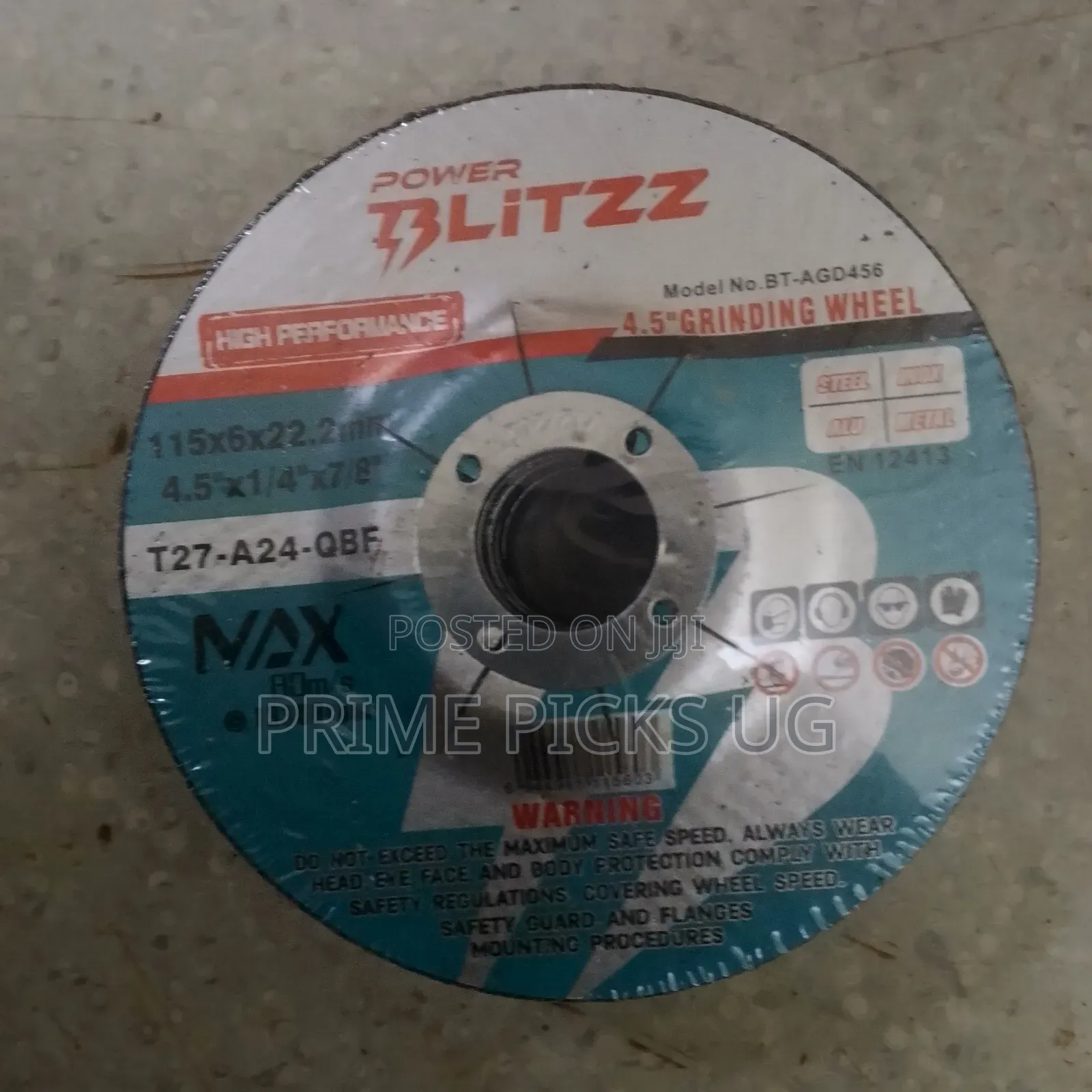 Power Blitzz 4.5′′ Grinding Wheel – High Performance (Bt-Agd456)