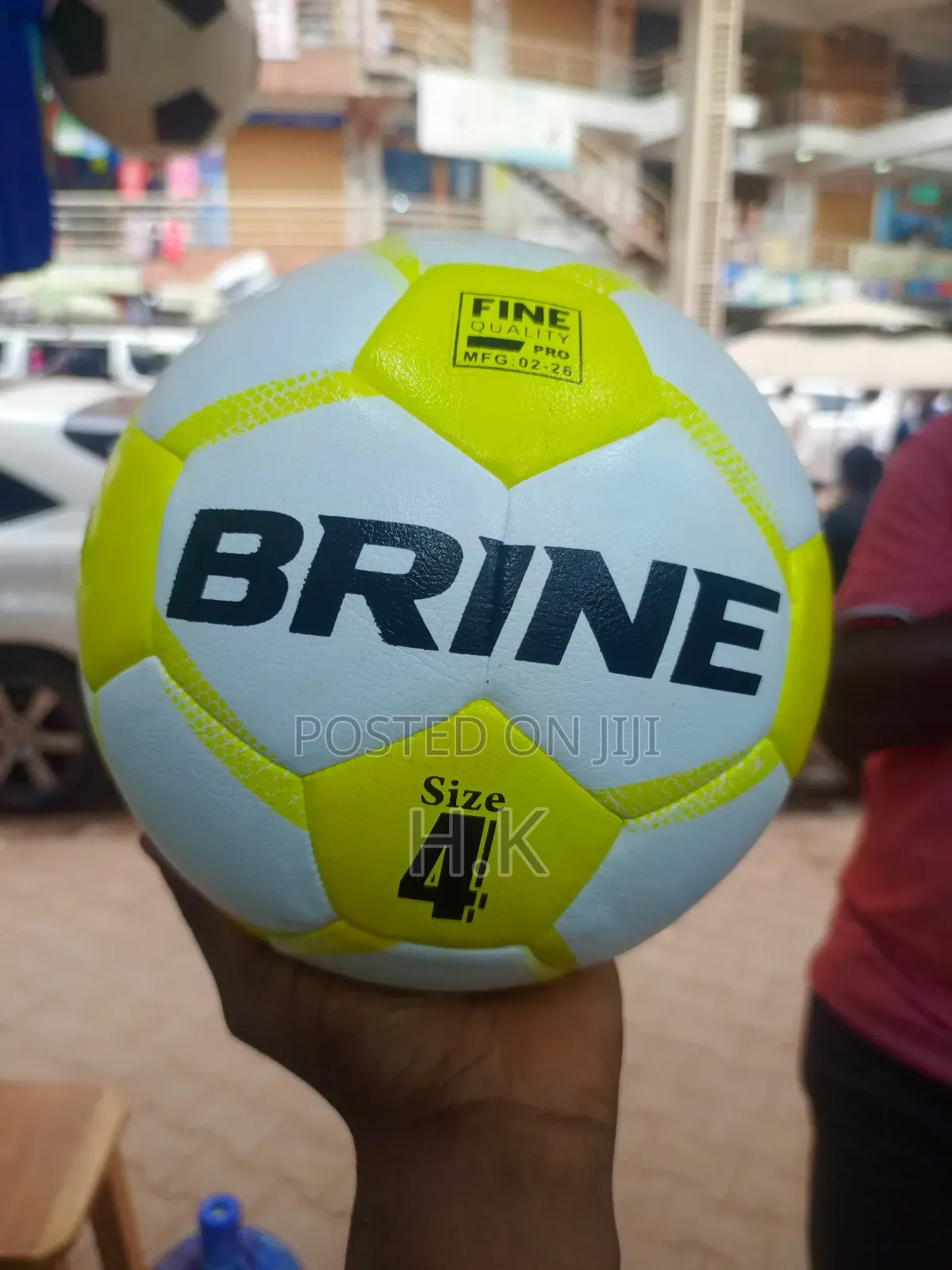 Brine Soccer Ball, Size 4.