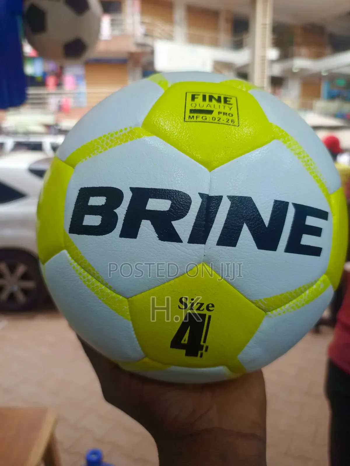 Brine Soccer Ball, Size 4.