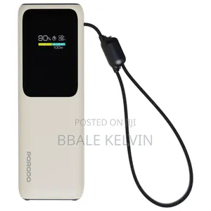 Porodo Smart Display 20000mah 100w Power Bank With Smart TFT Display