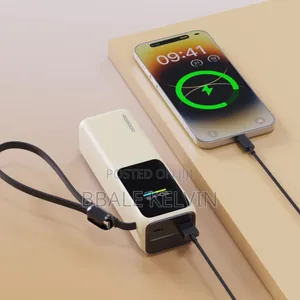 Porodo Smart Display 20000mah 100w Power Bank With Smart TFT Display