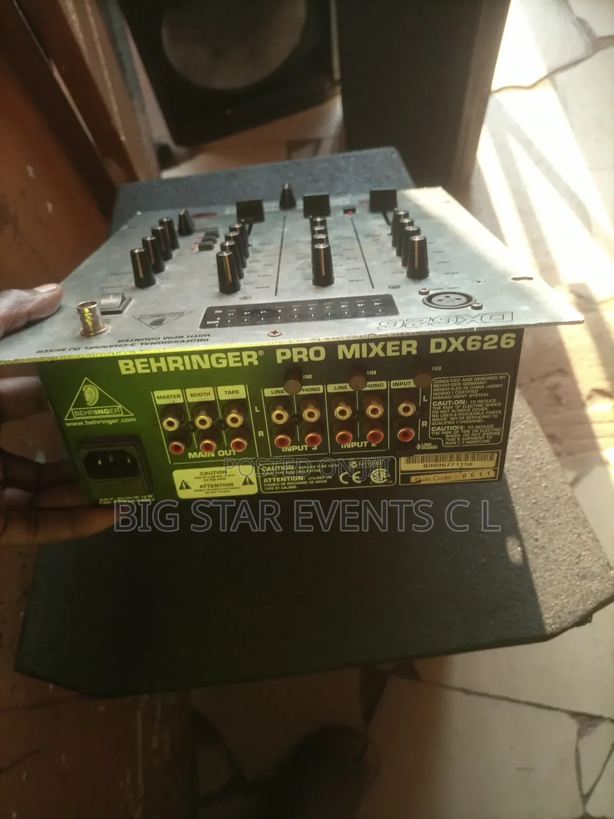 Dx626 Professional 3 Channel
