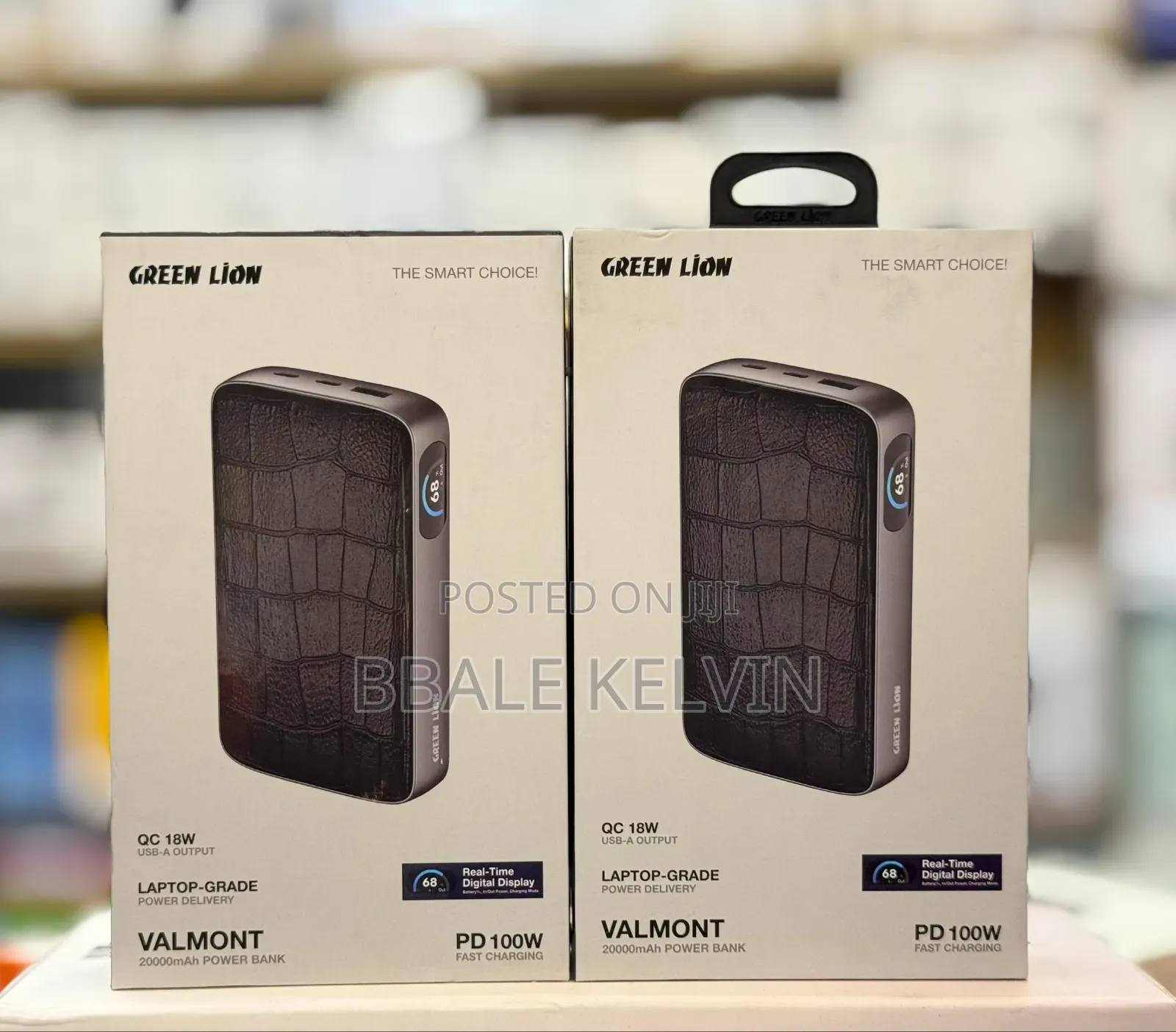 Green Lion Valmont 20,000mah Power Bank 100w