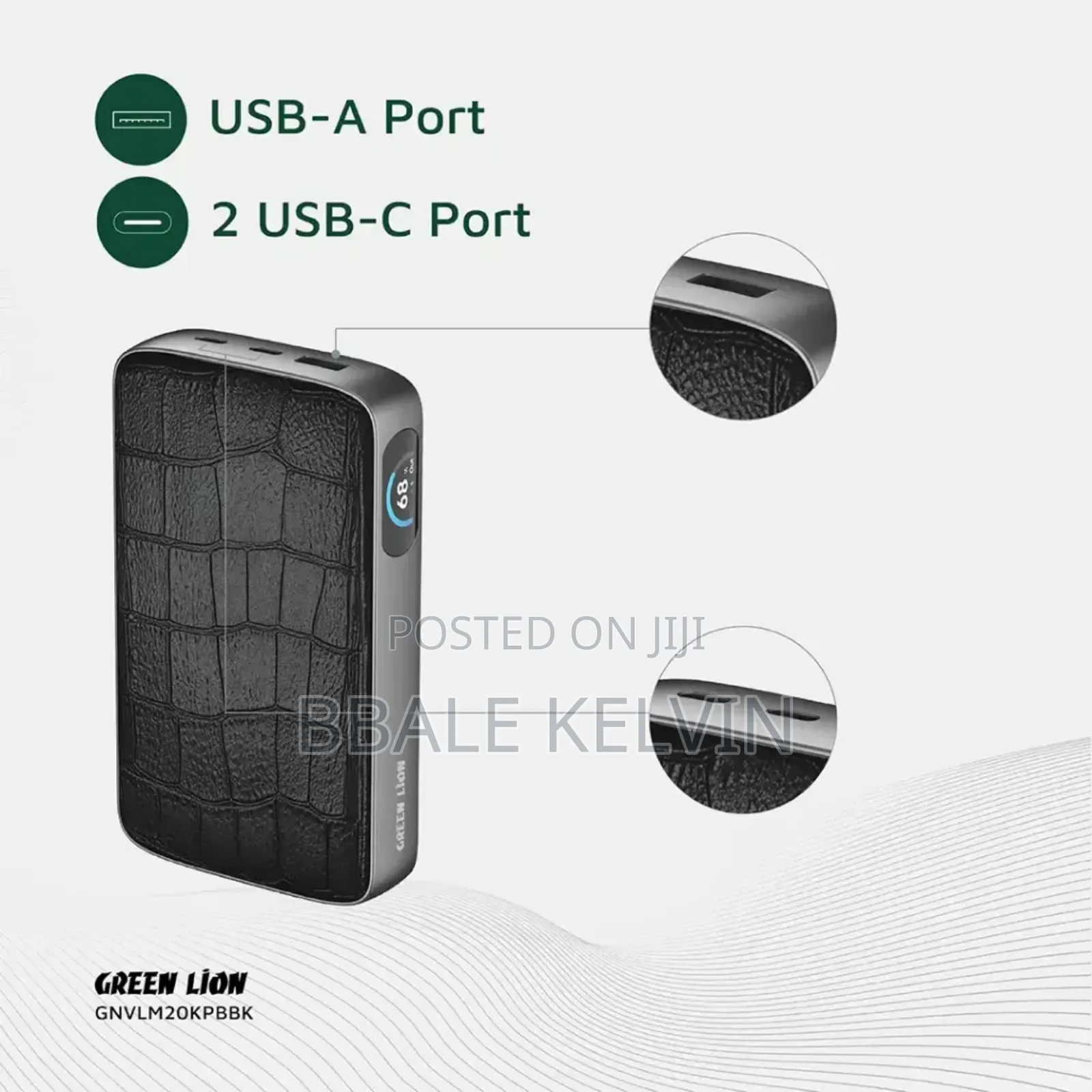 Green Lion Valmont 20,000mah Power Bank 100w