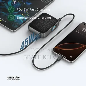 Green Lion Valmont 10000mah Power Bank 45w Pd