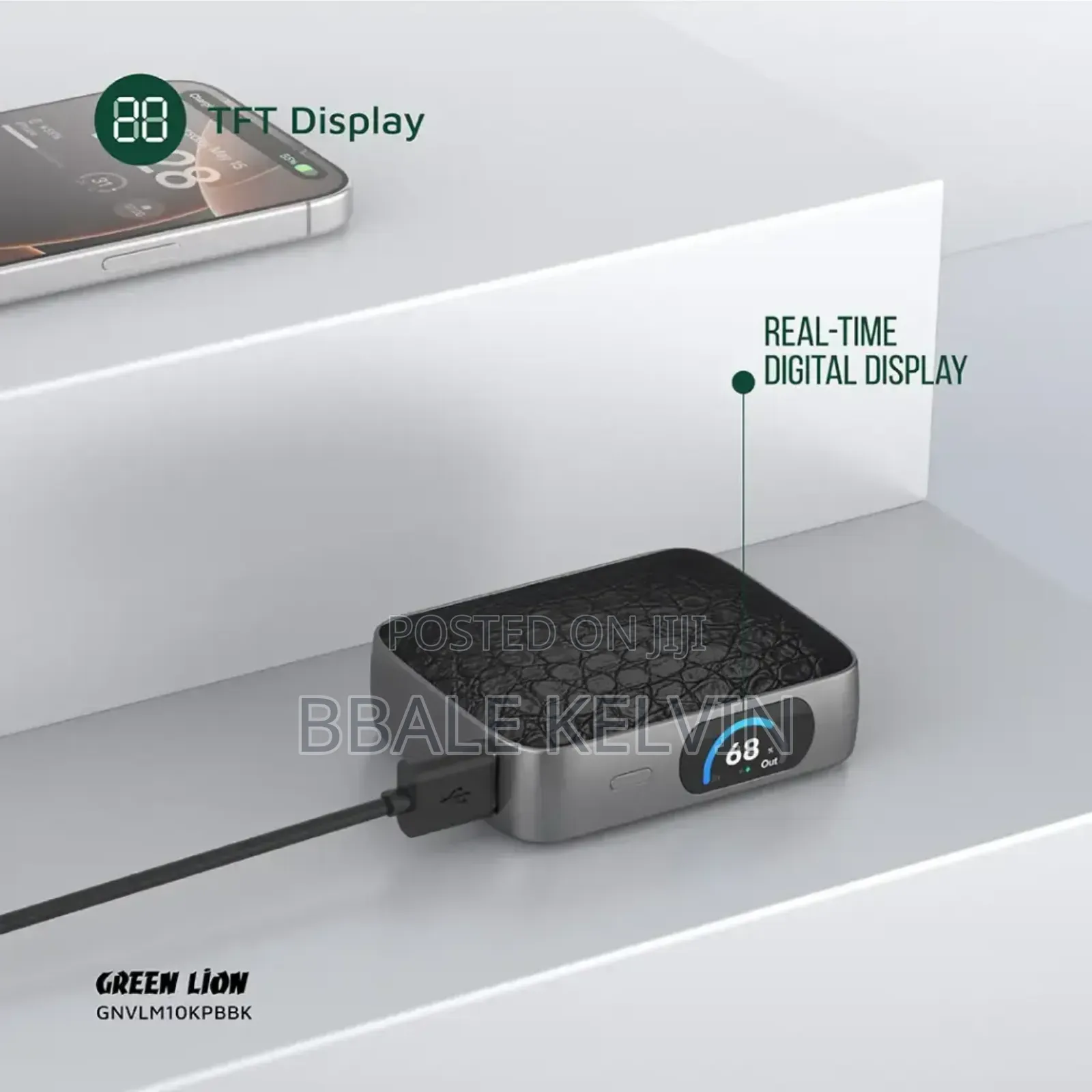 Green Lion Valmont 10000mah Power Bank 45w Pd