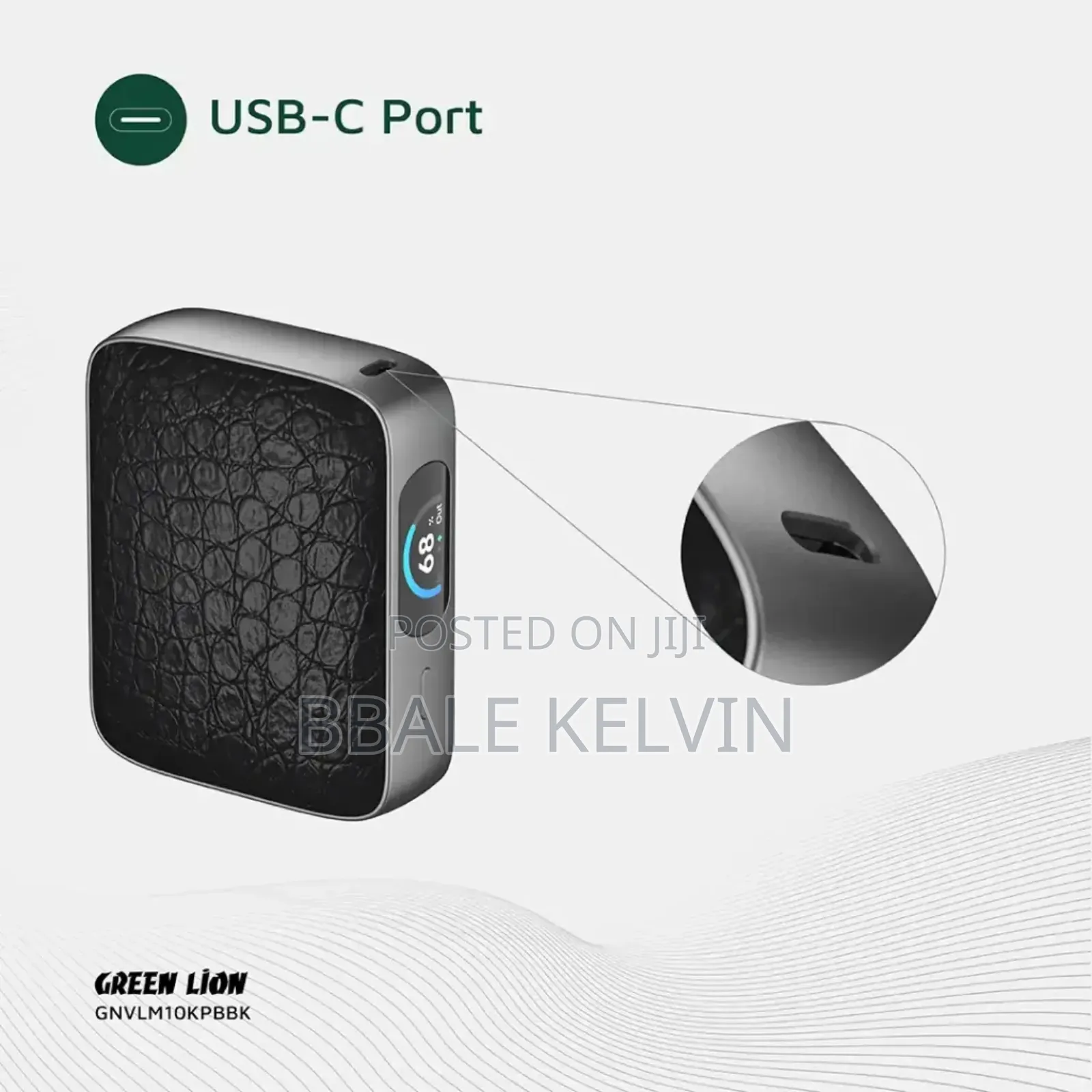 Green Lion Valmont 10000mah Power Bank 45w Pd