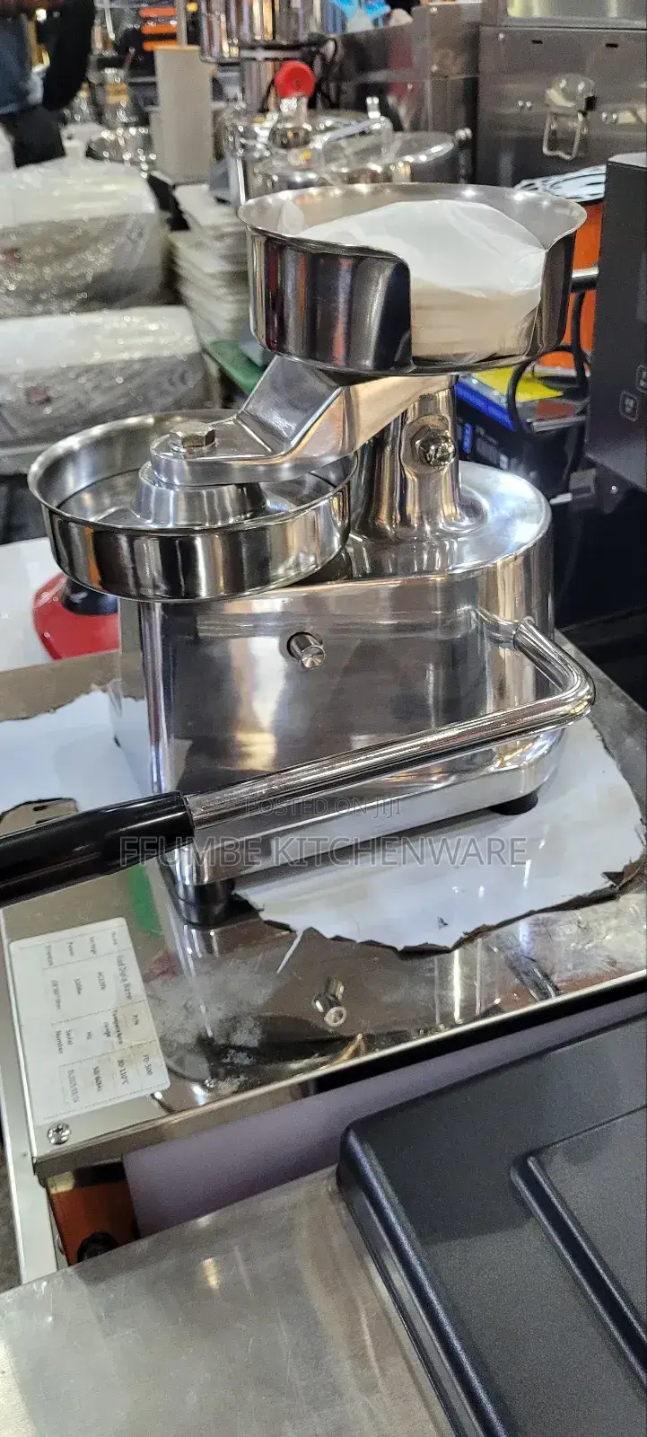 Commercial Manual Hamburger Press