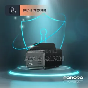 Porodo Lara 30000mah Power Bank With Integrated Cables and Flashlight