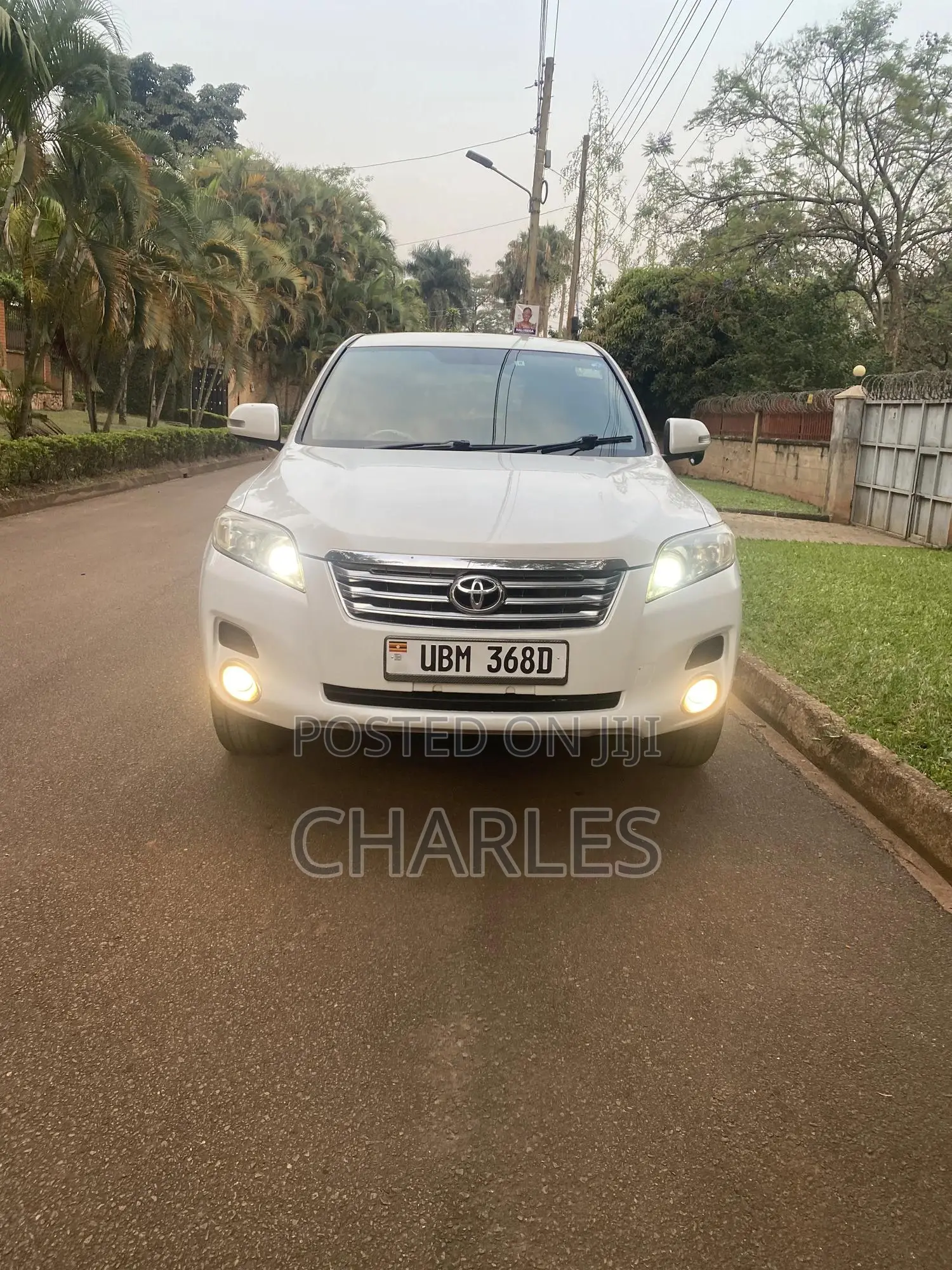 Toyota Vanguard 2009 White