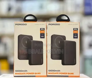 Porodo 10000mah Magsafe Power Bank 20w / Strong Magnetic Hold