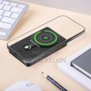Levelo Marbella Magsafe Leather 10000mah Power Bank With Oled Display