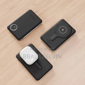 Levelo Marbella Magsafe Leather 10000mah Power Bank With Oled Display