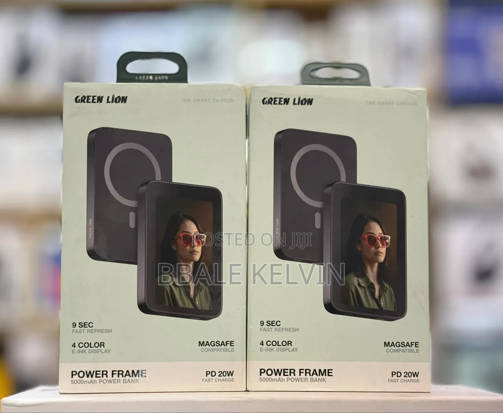 Green Lion Power Frame Magsafe 5000mah Power Bank With Pd 20w