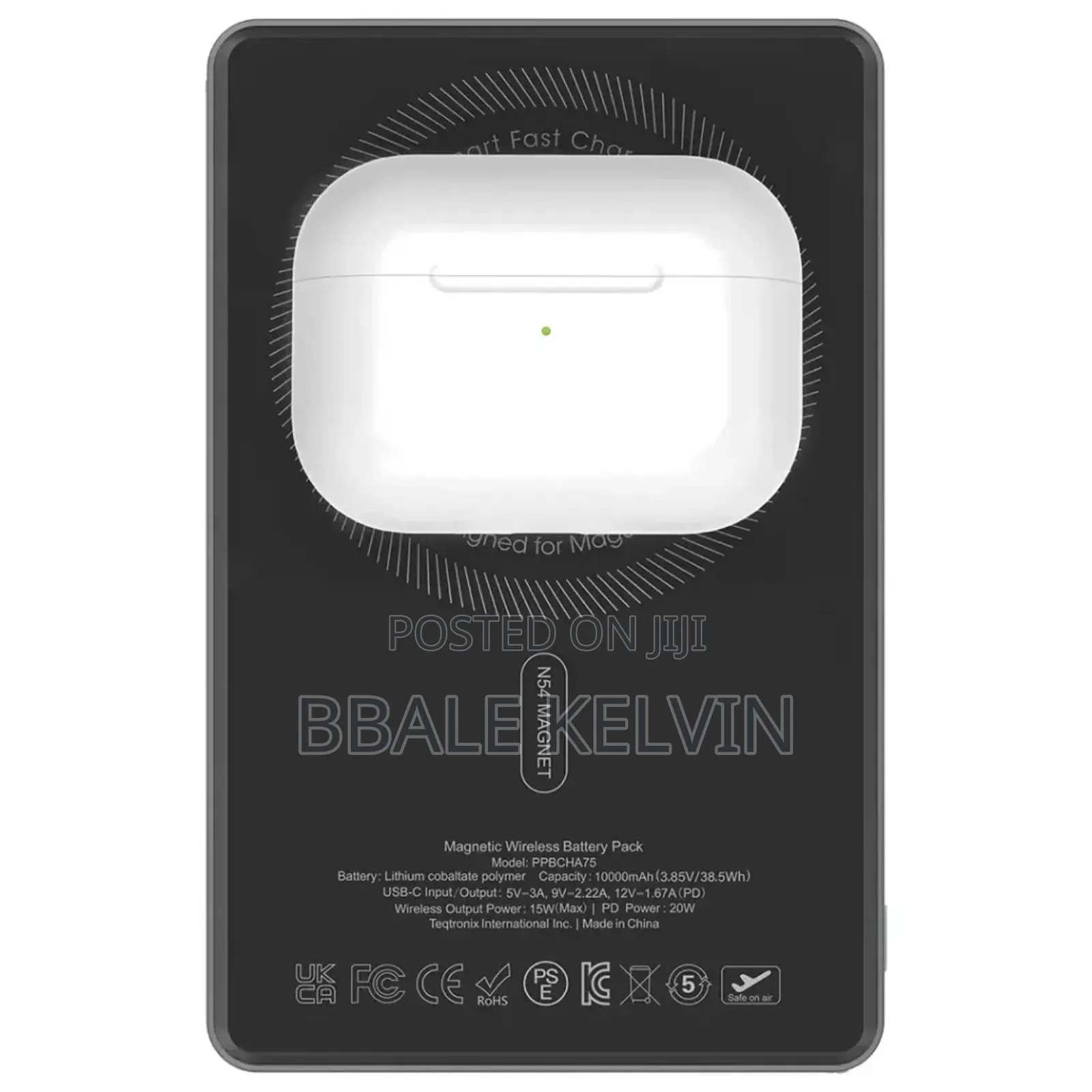 Powerology Magvolt 10000mah Wireless Magnetic Power Bank