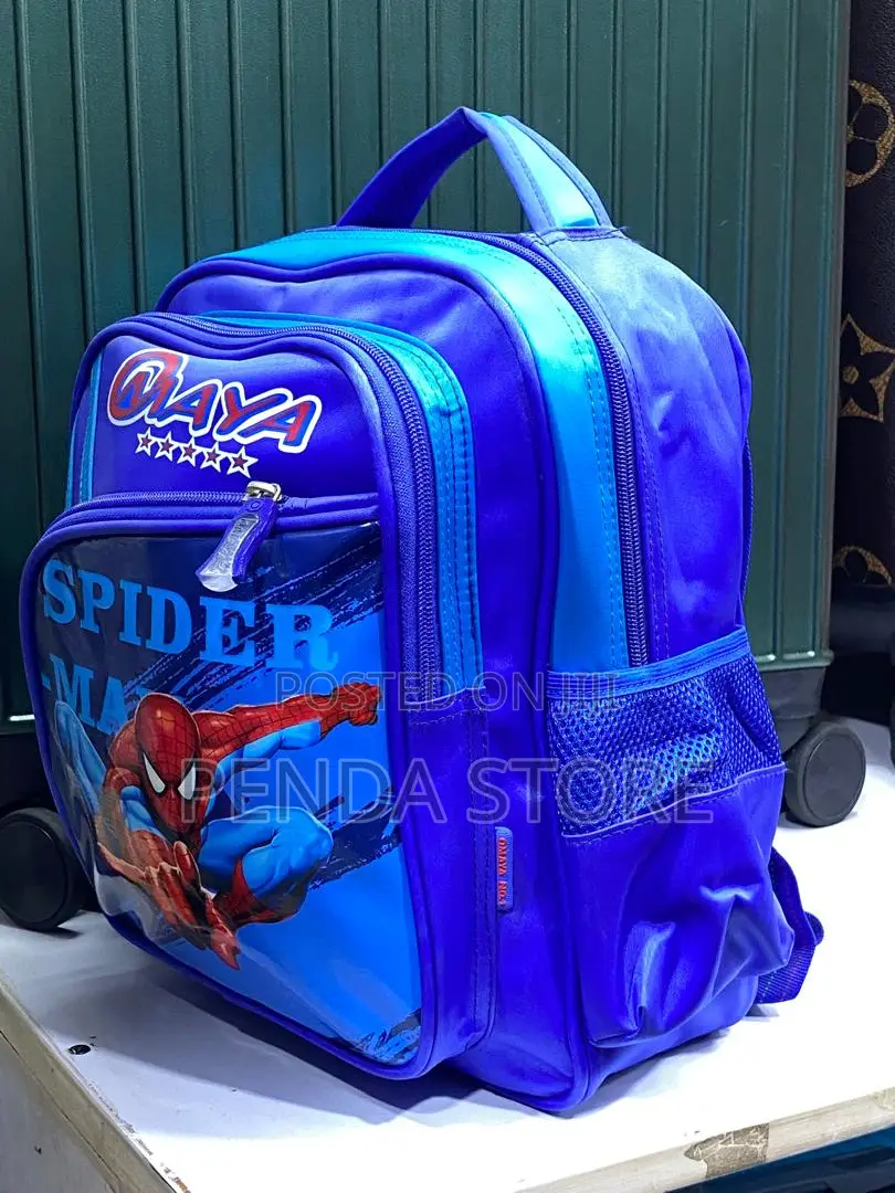 Spiderman/Avenger School Bag – Colorful Spiderman/Avenger School Bag