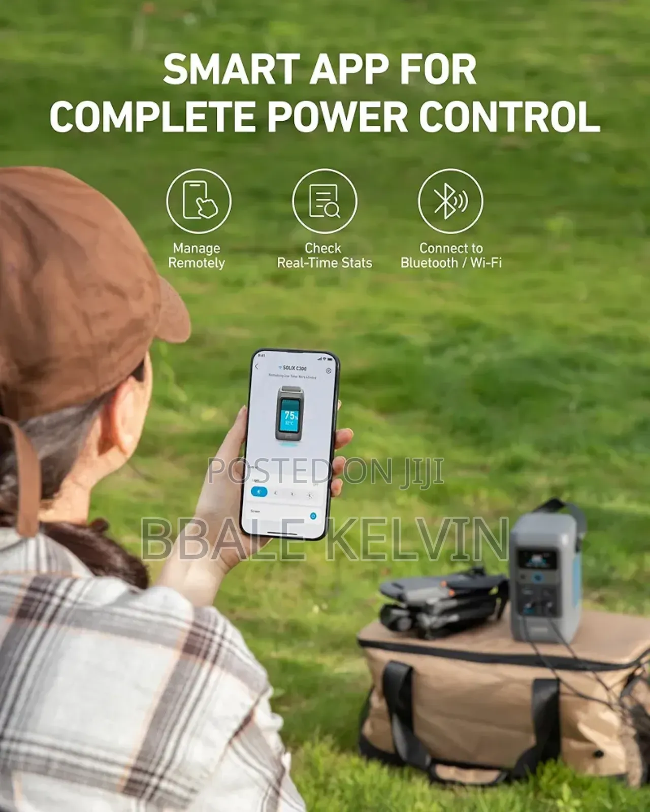 Anker Solix C200 Dc Power Bank Station (60,000mah) 192wh Power Station