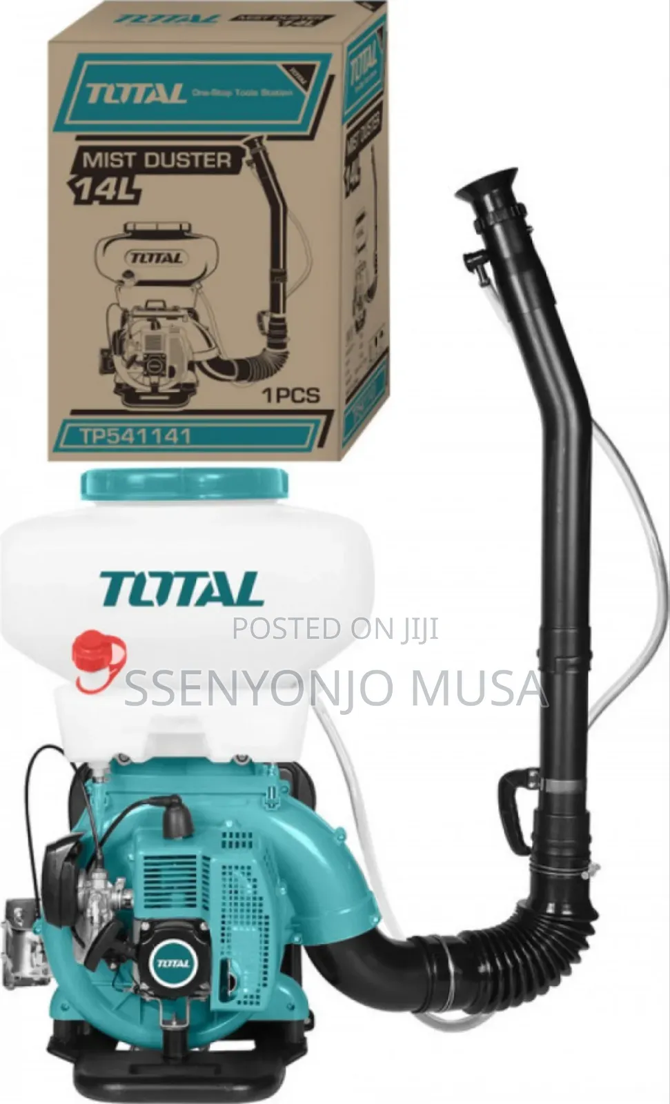 Total Tp541141 41.5cc Mist Duster Sprayer – 14l Tank, High Power