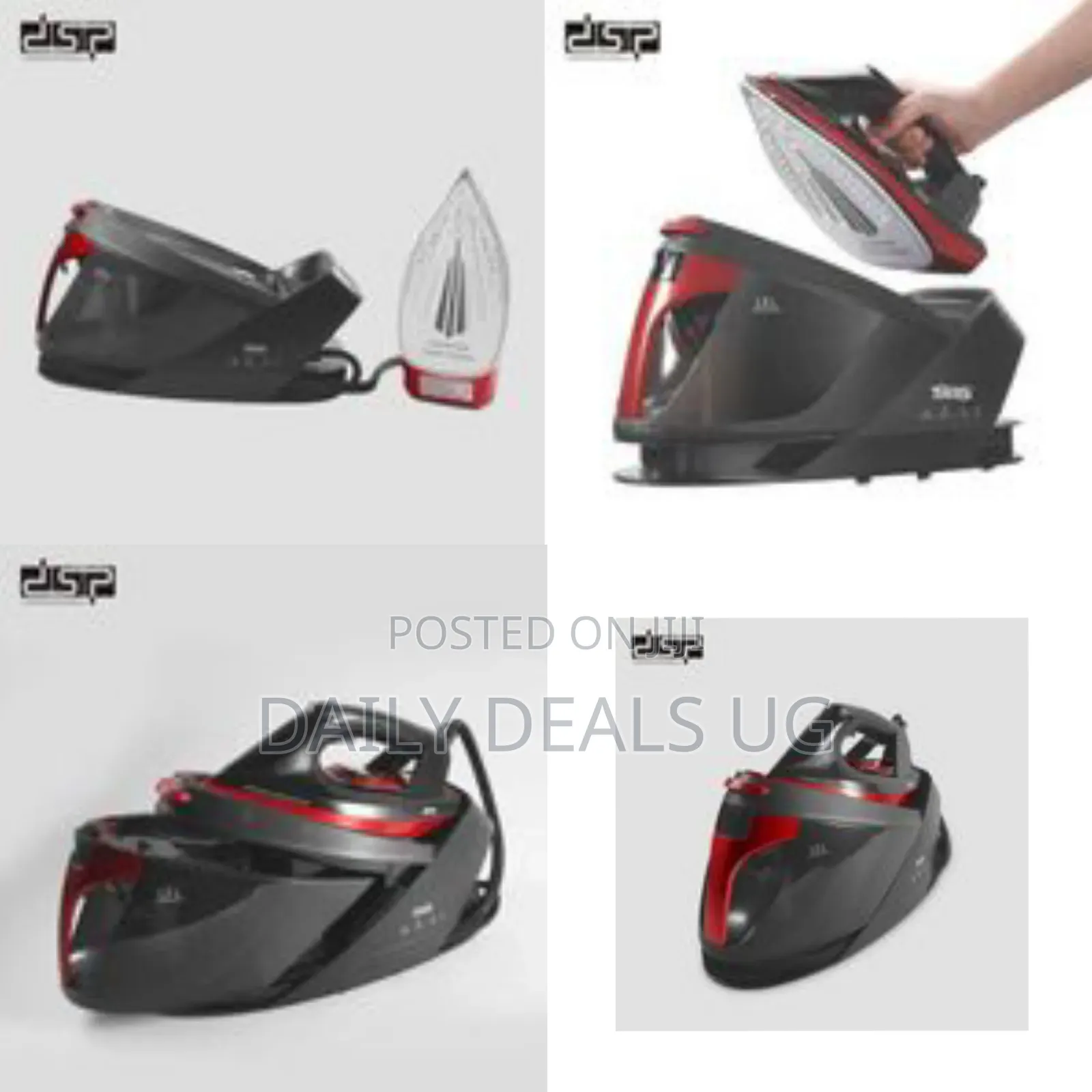 DSP Professional Steam Generator Iron With 1.5l Water Tank -Multicolor