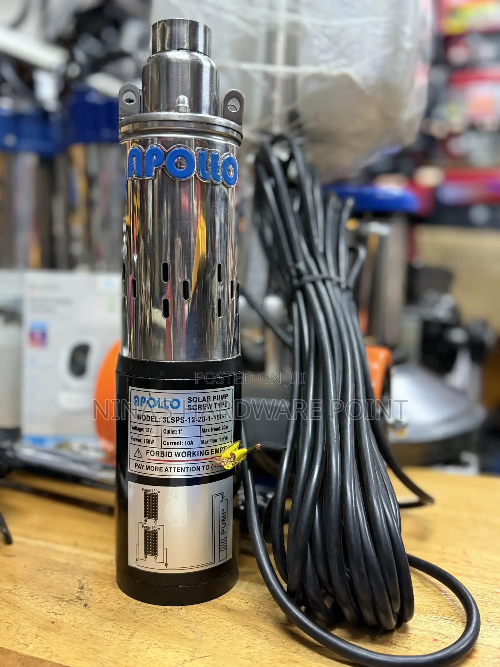 Solar Water Pump 20mtrs Apollo