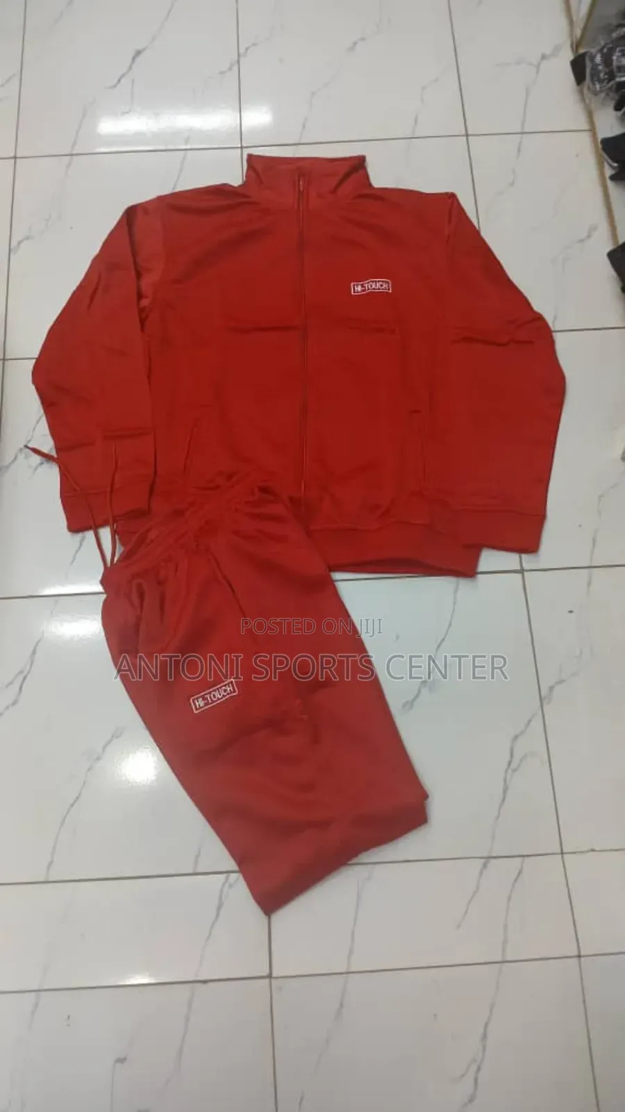 Hi Touch Track Suit Black and Red Color
