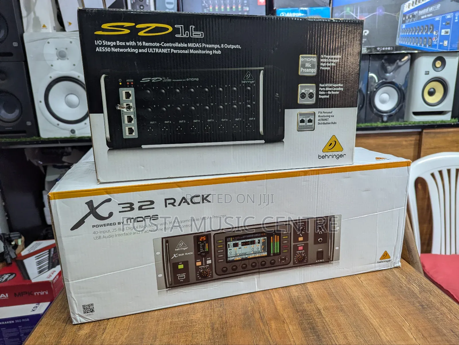 Behringer X32 Rack With Sd 16 Stage Box