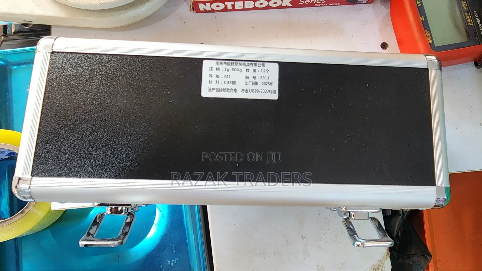 Calibration Weight Set 1mg-500gm Stainless Steel