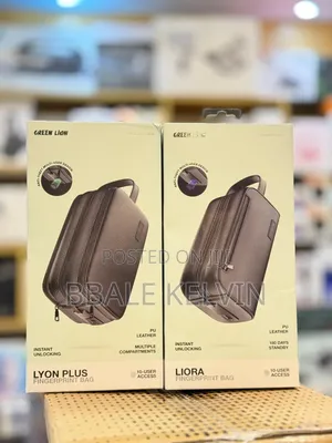 Green Lion Lyon Plus Liora Fingerprint Pouch Bag
