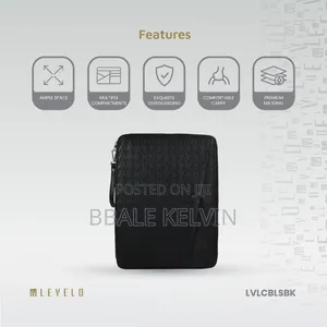 Levelo Cristallo Booktype 16 Inches Laptop Sleeve Bag