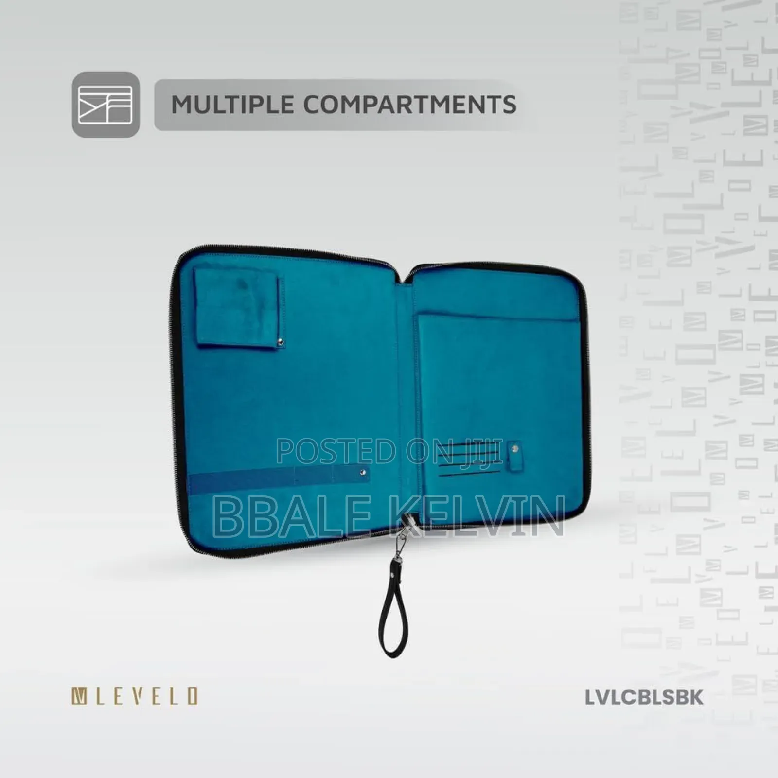 Levelo Cristallo Booktype 16 Inches Laptop Sleeve Bag