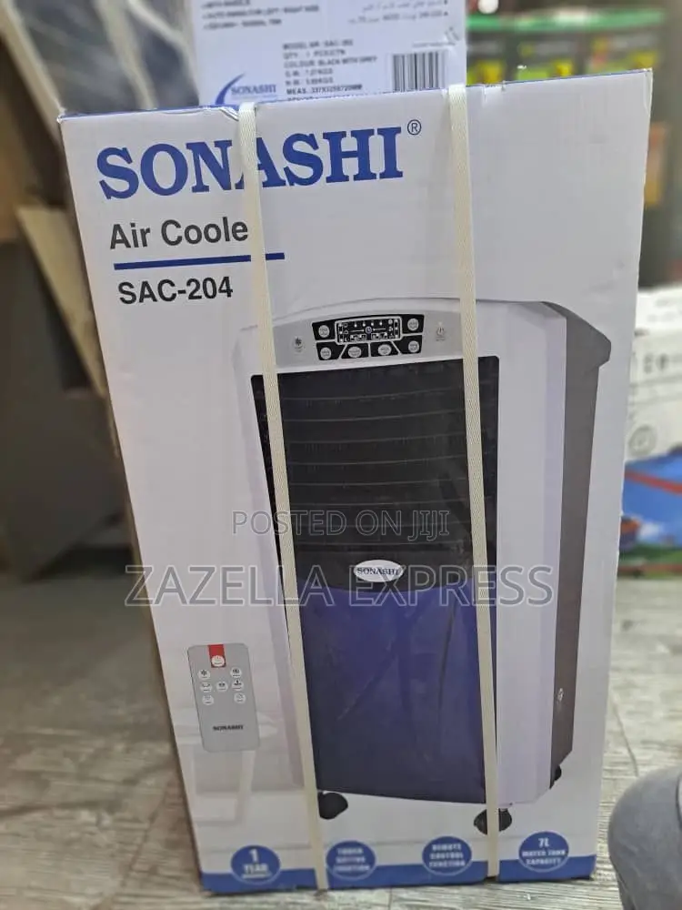 Sonashi Air Cooler 7l With Remote Control Sac-204