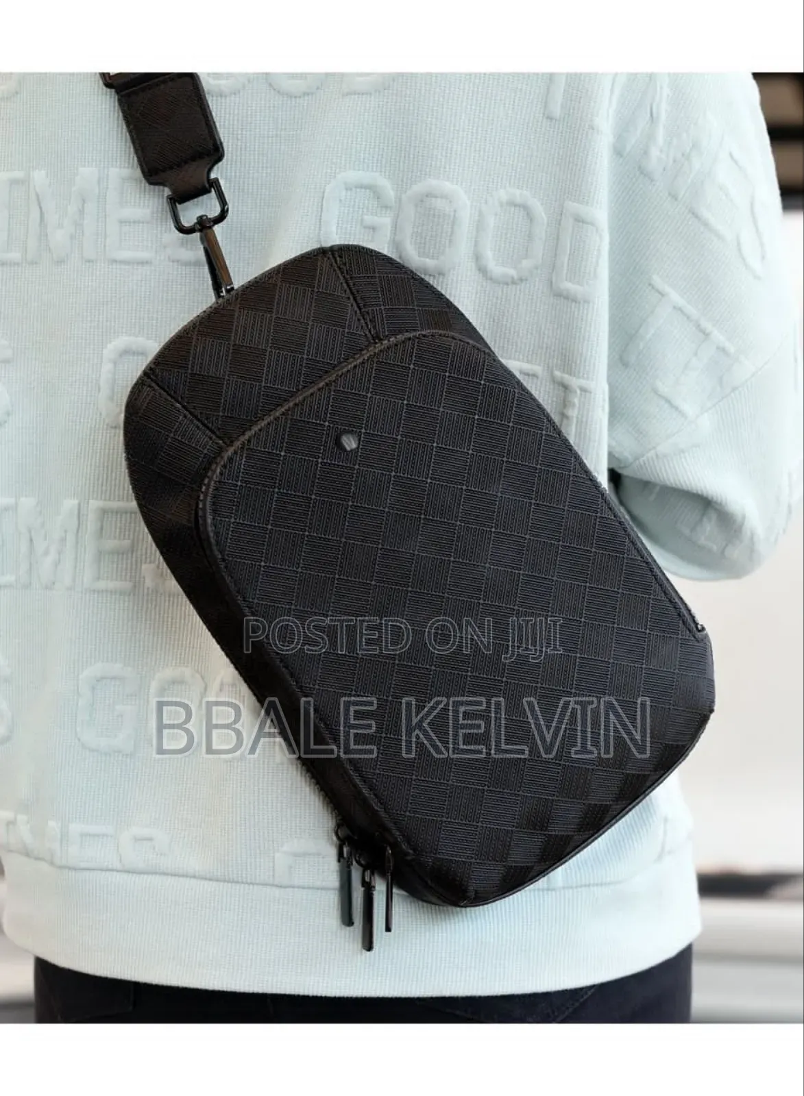 Levelo Soho Leather Sling Bag / Cross Bag Designed Pu Leather Finish
