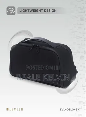 Levelo Oslo Pouch Toiletry Bag / Multiple Compartment