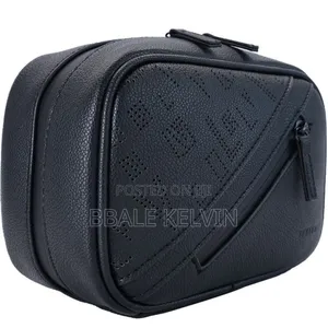 Levelo Lino Tech Organizer Pouch, Wide Full Zip Access, Compact