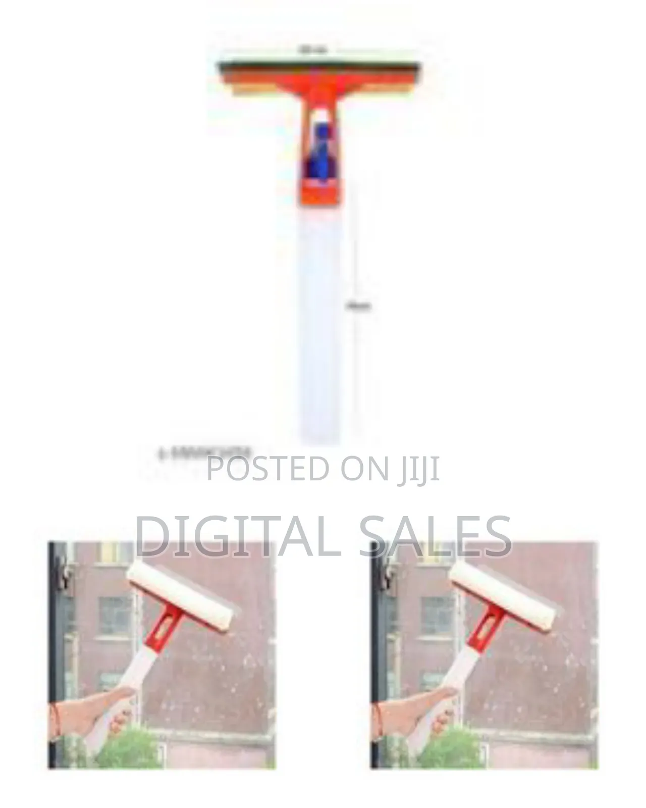 3-in-1 Handheld Window Scrubber, Squeegee, and Cleaning System