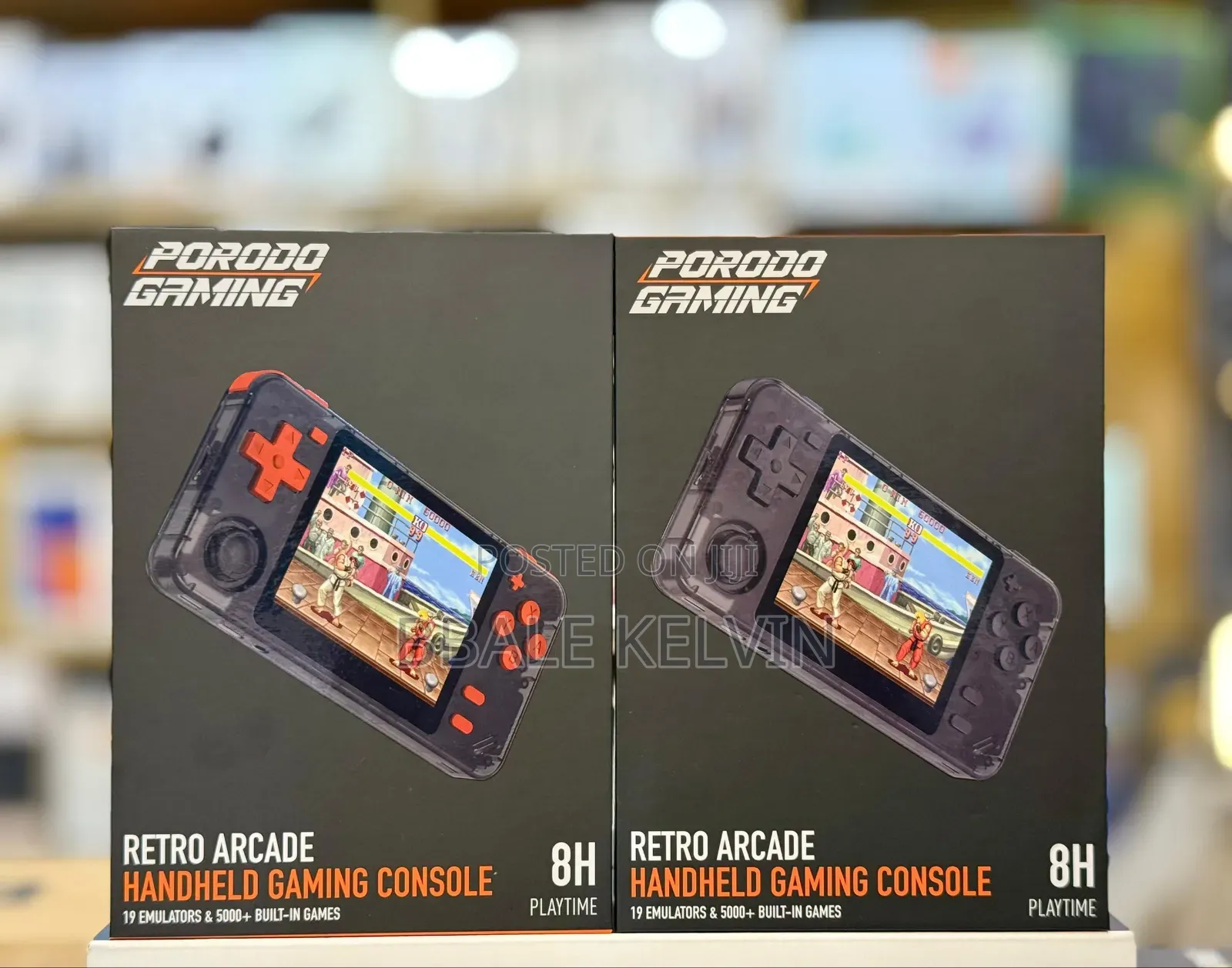 Porodo Gaming Retro Arcade Gaming Console 3.5inch 2.4g/5g 256gb