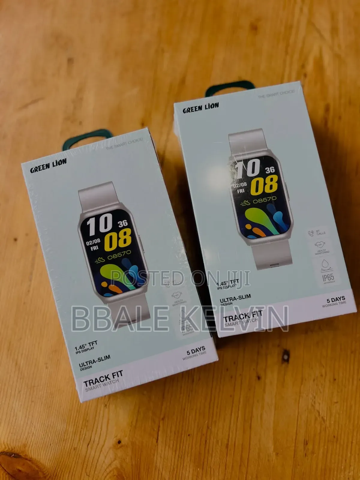 Green Lion Track Fit Smart Watch Bracelet, 1.47" Inch TFT Display