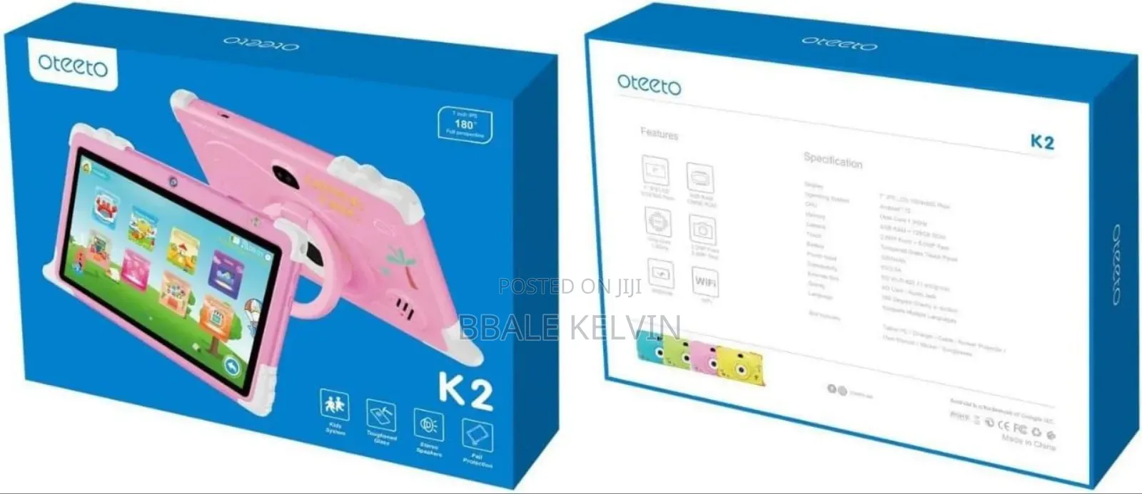 New Oteeto Tab 73 128 GB Pink