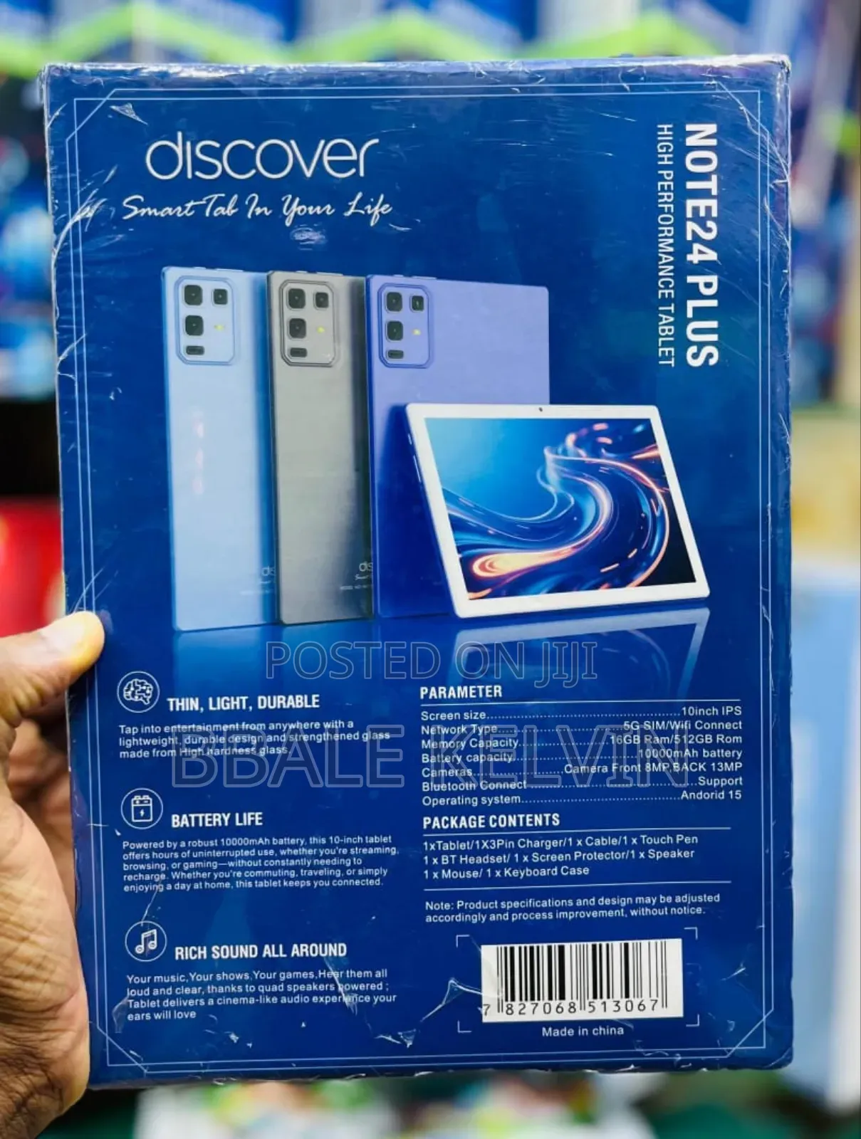 New Discover Note 22 Plus 512 GB Blue