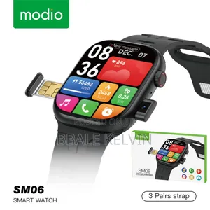 Modio Sm06 Sim Card Smart Watch, 1.53-Inch Super Amoled Display