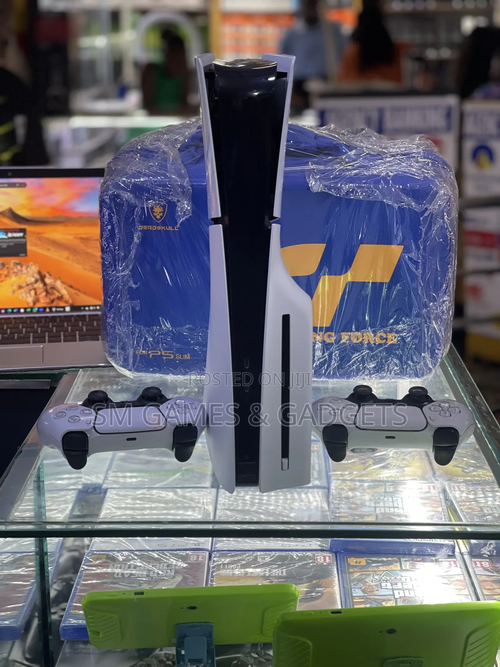 Playstation 5 Full Package (Ps5 With 2 Pads, Headsets, Games a Bag)