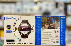 Haino Teko Fg4 5g Round Android Smart Watch With 5g Sim Card